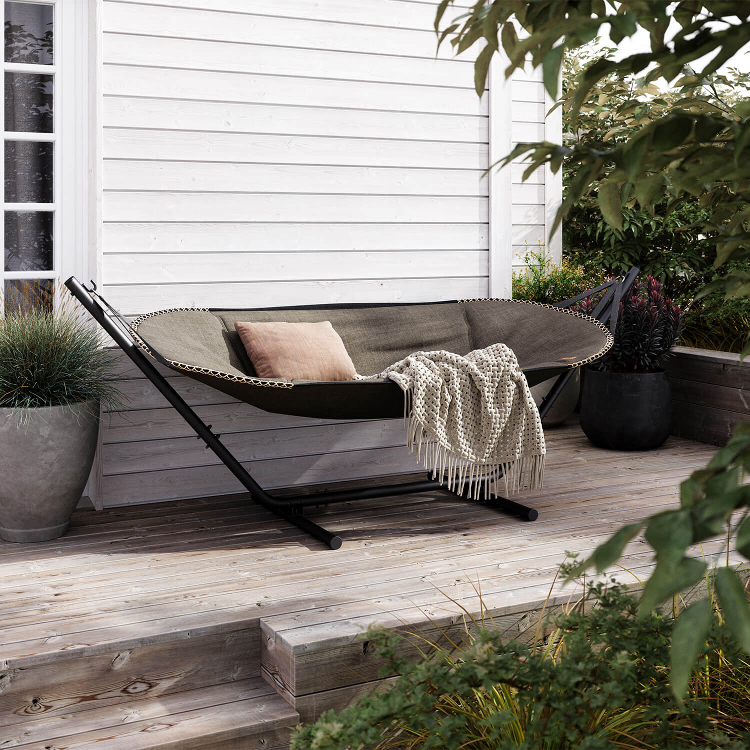 Cobana Hammock - Black frame