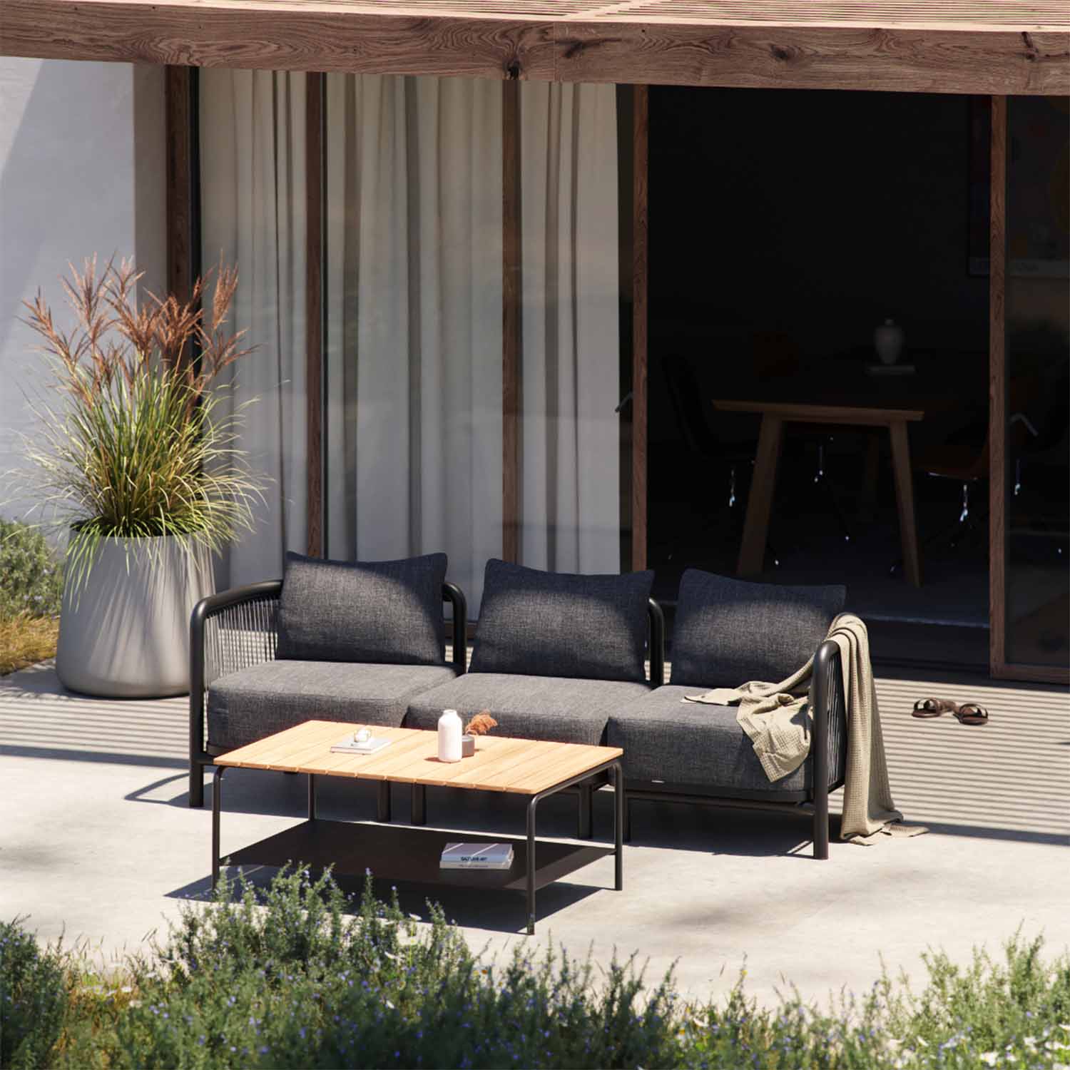 Kirra lounge sofa - corner section