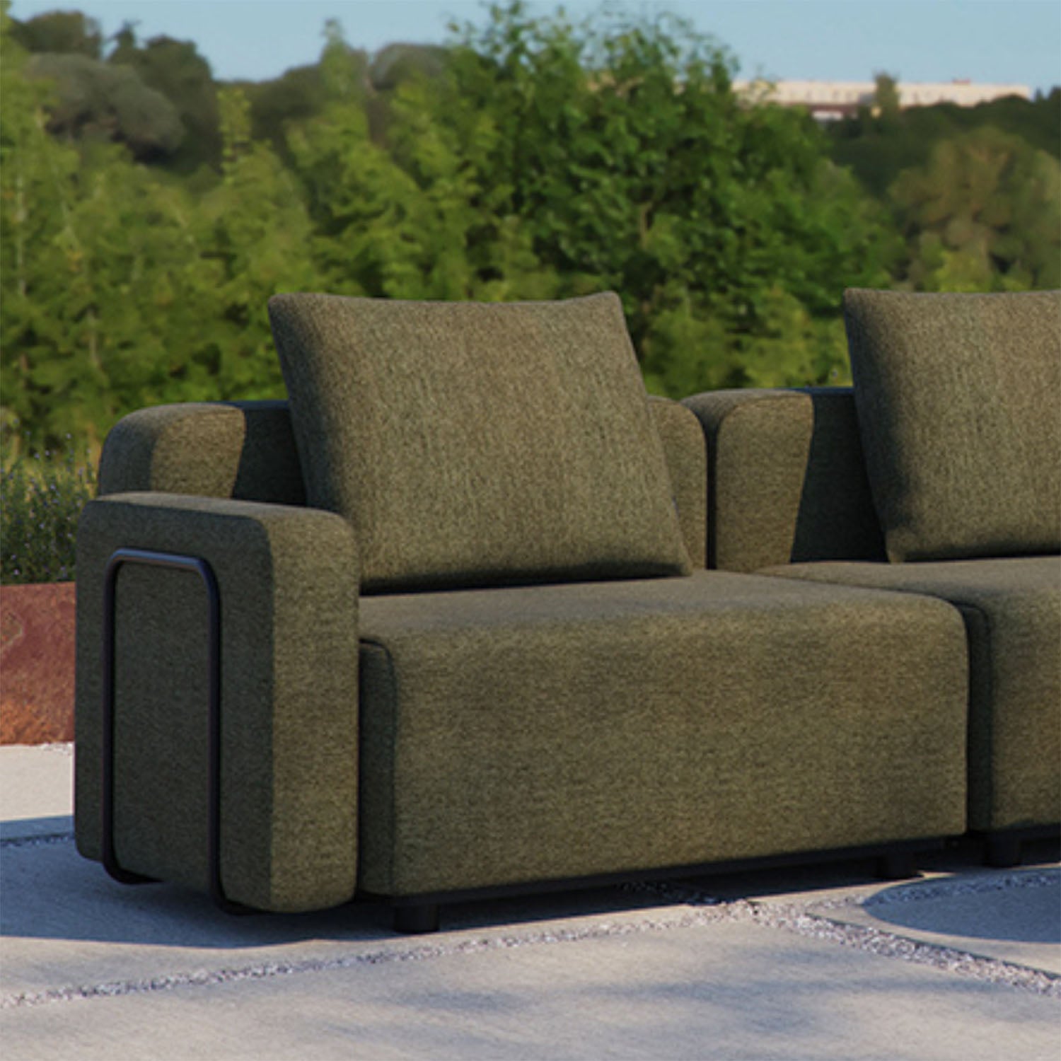 Cobana lounge sofa - Armrest