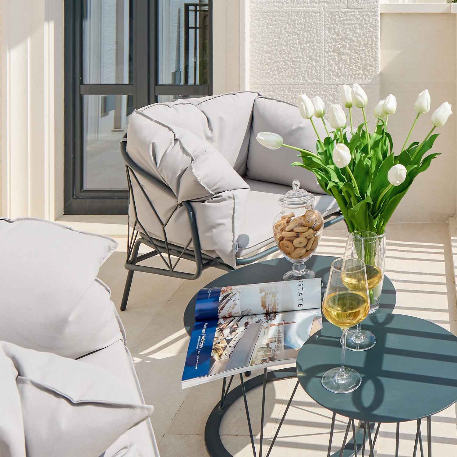 Vrtni fotelj Ataman mesh