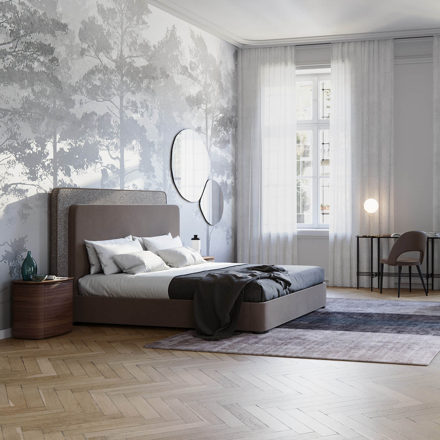 Nočna omarica Calano - eksponat