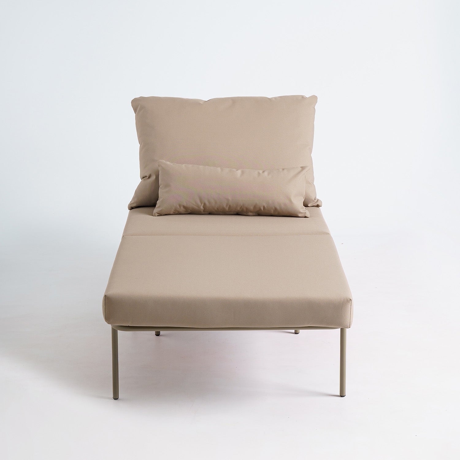 Combo sofa - pouf with backrest