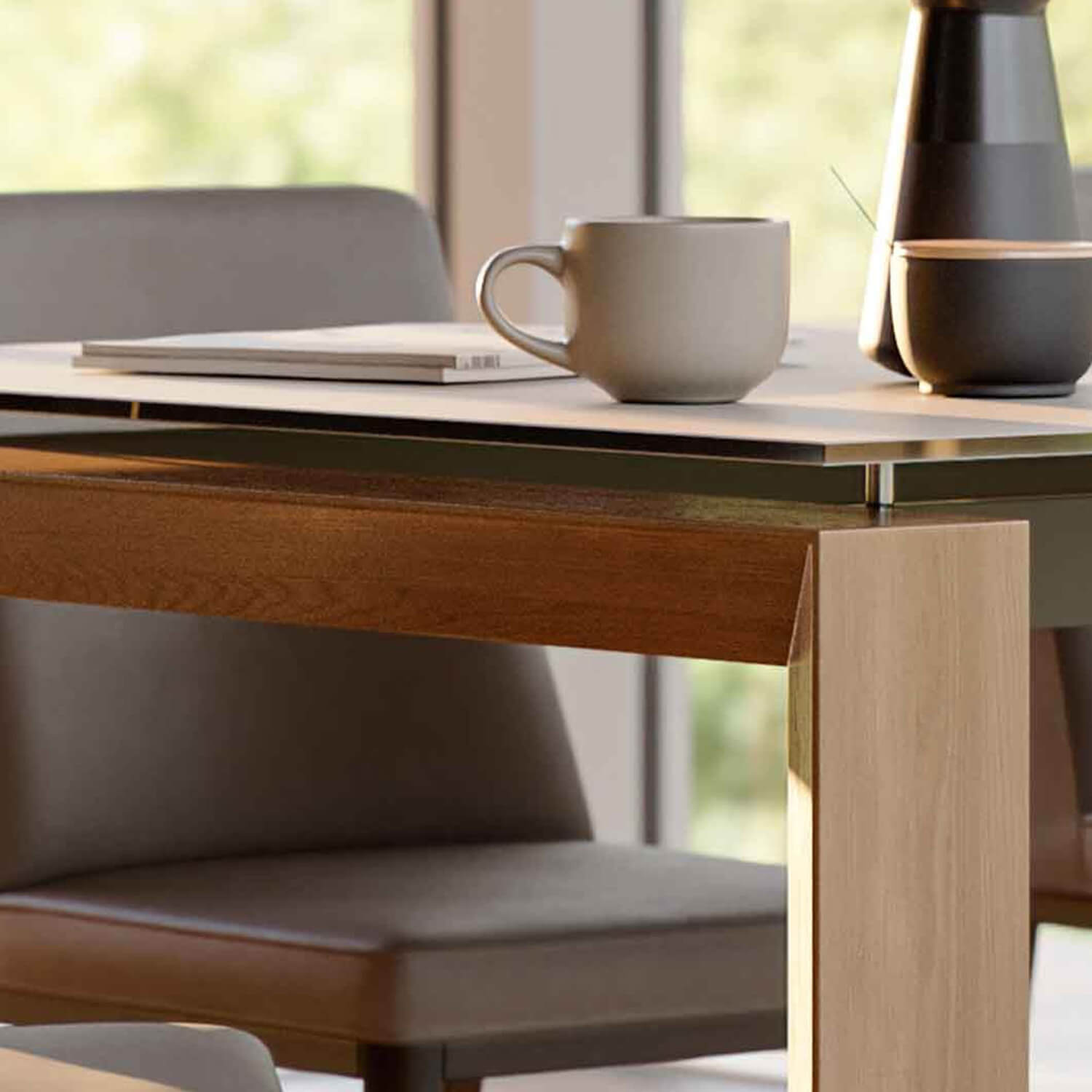 Parona extension dining table