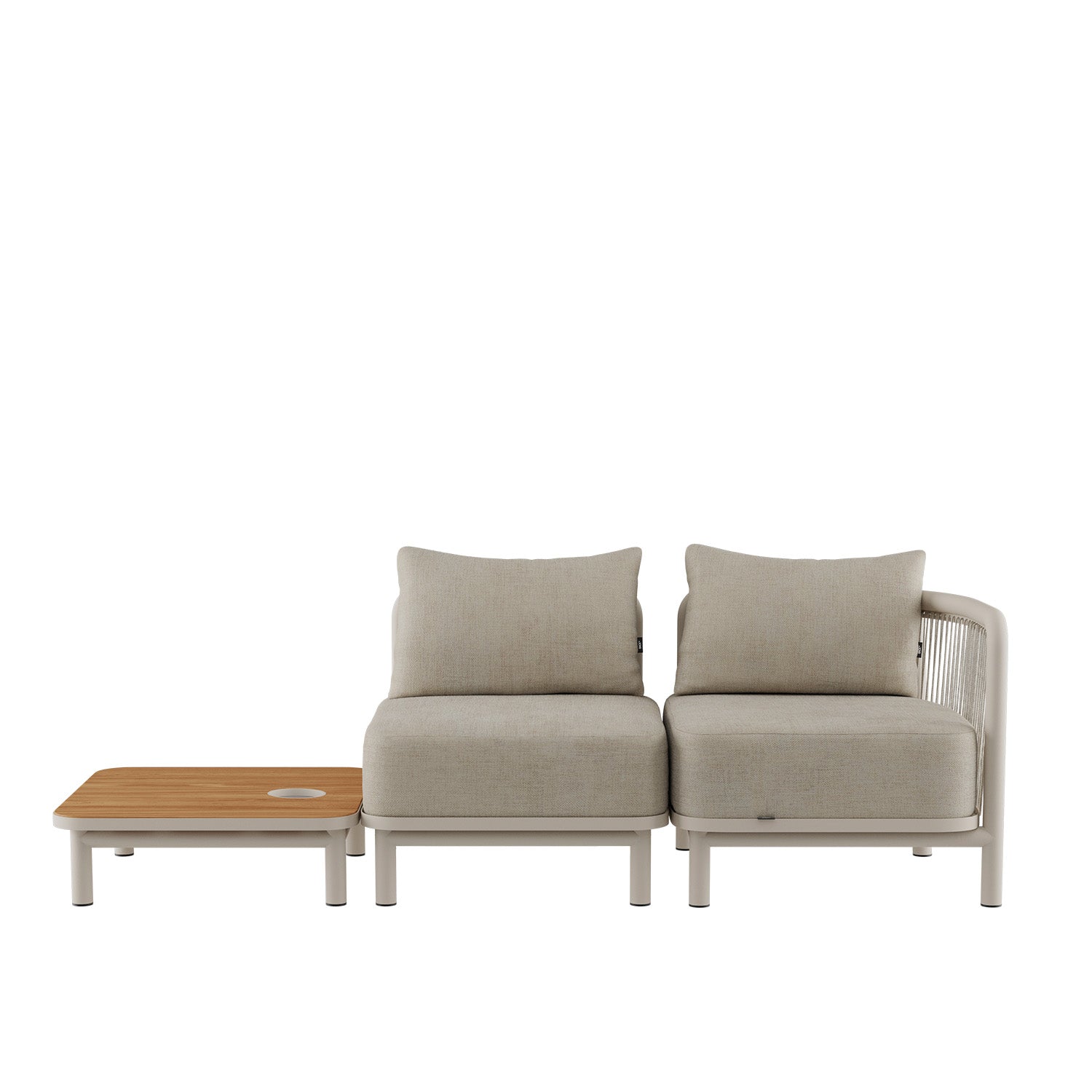 Kirra lounge sofa - corner section