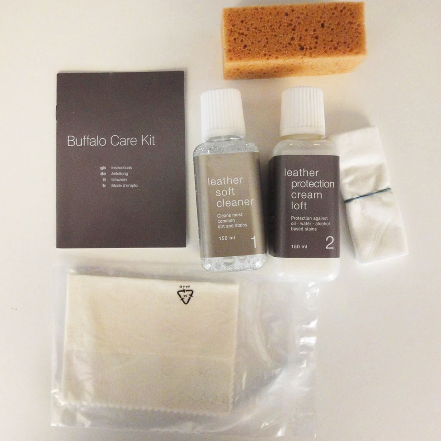 Komplet za nego usnja Buffalo leather care