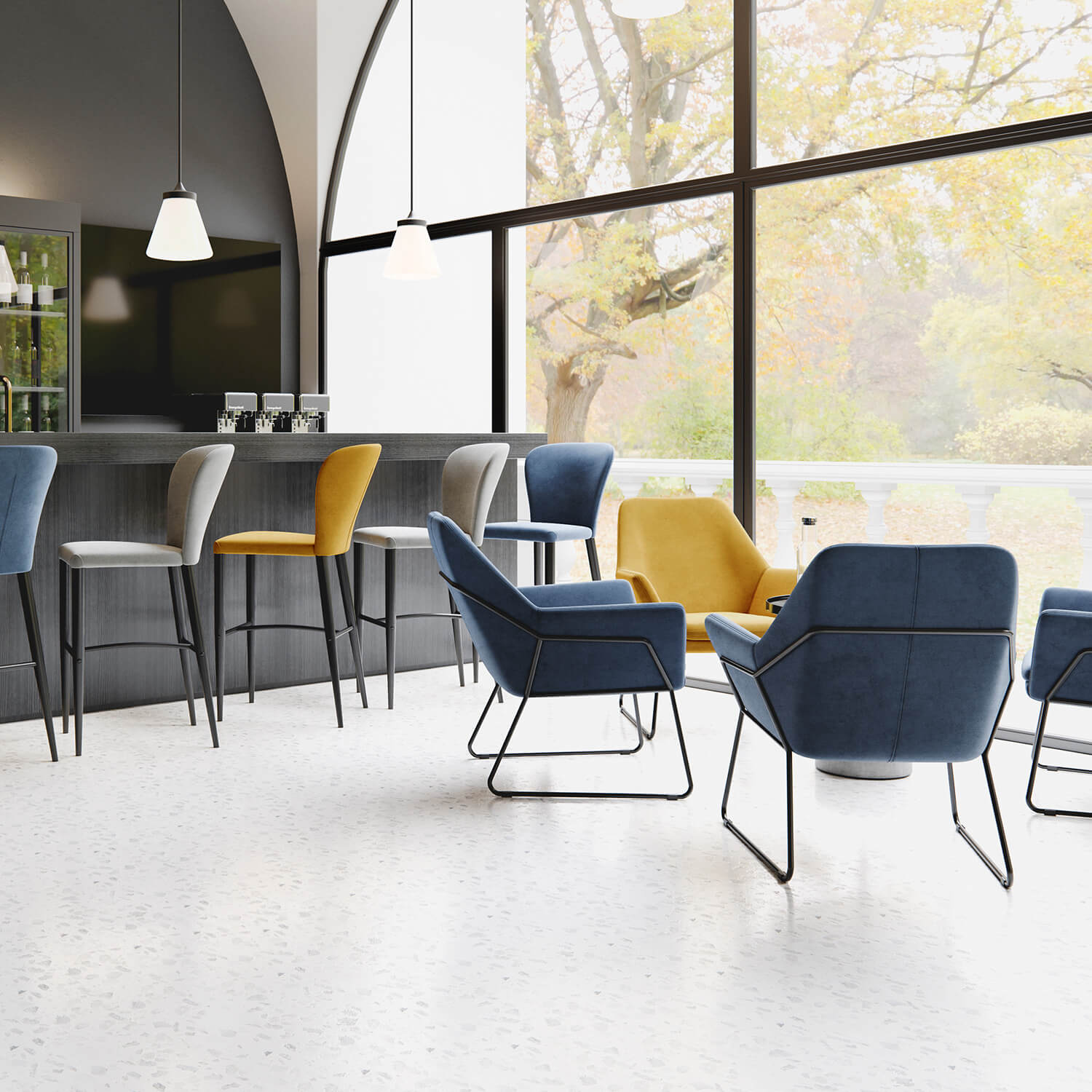 Fotelj Duomo - taupe