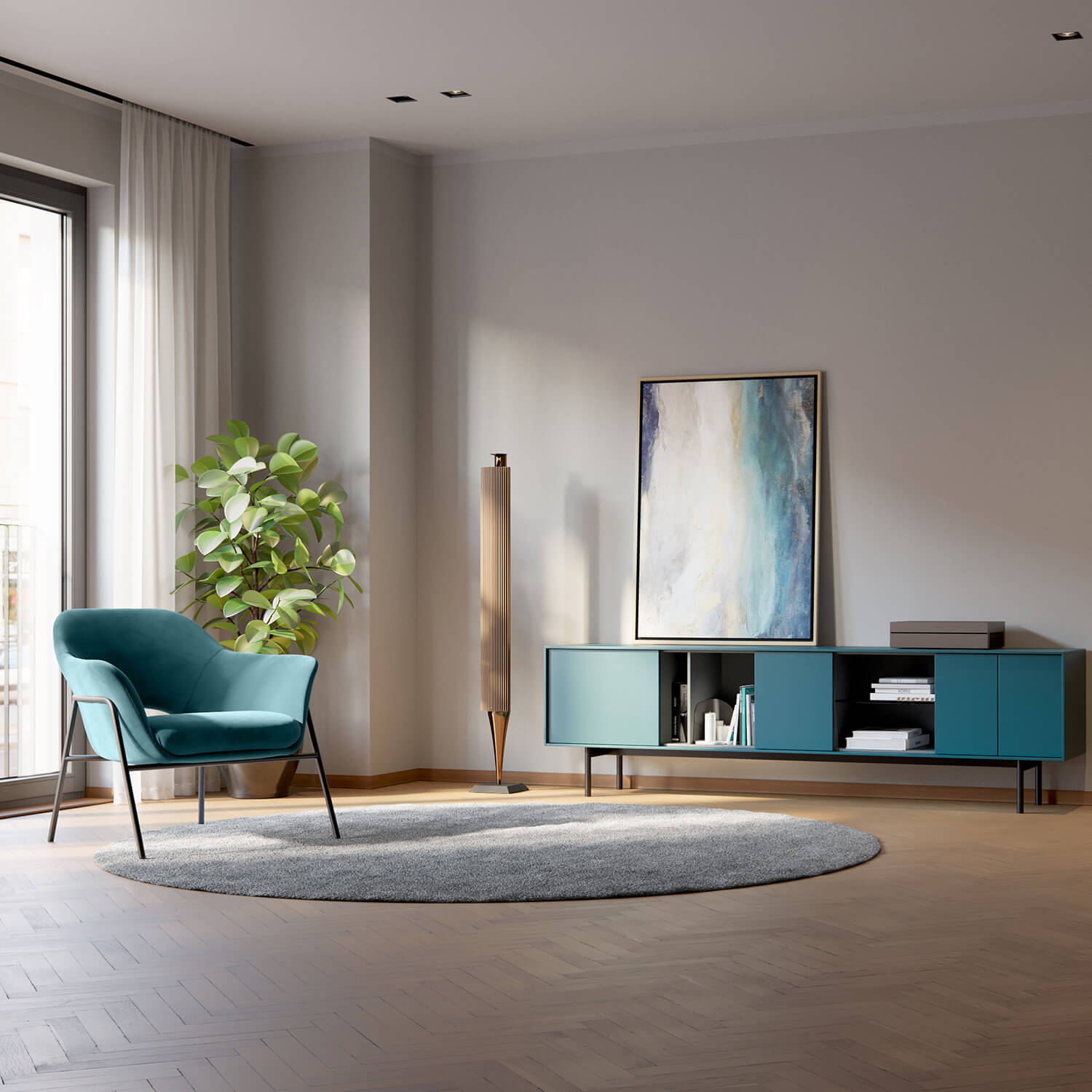 Flaminia oil painting