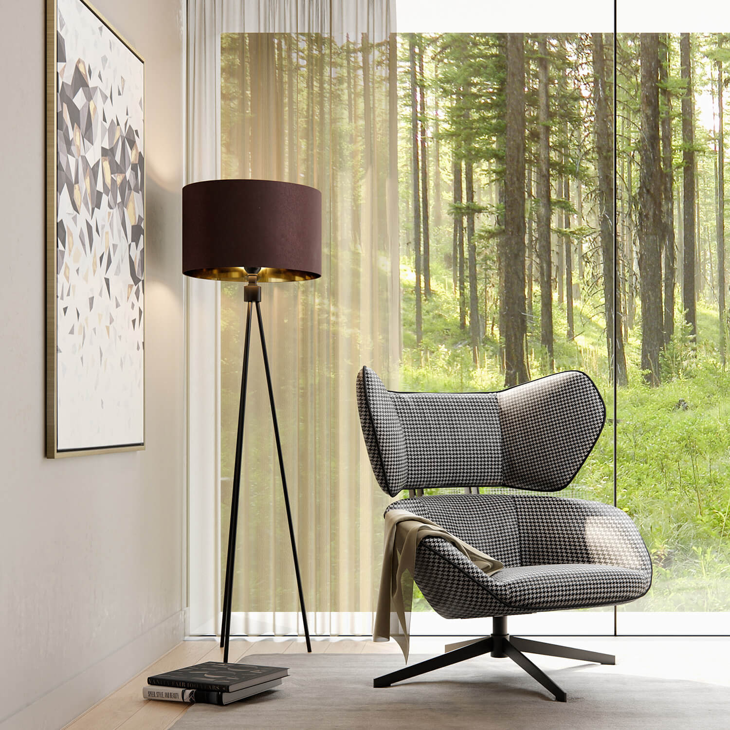 Nizza oil painting - exhibit