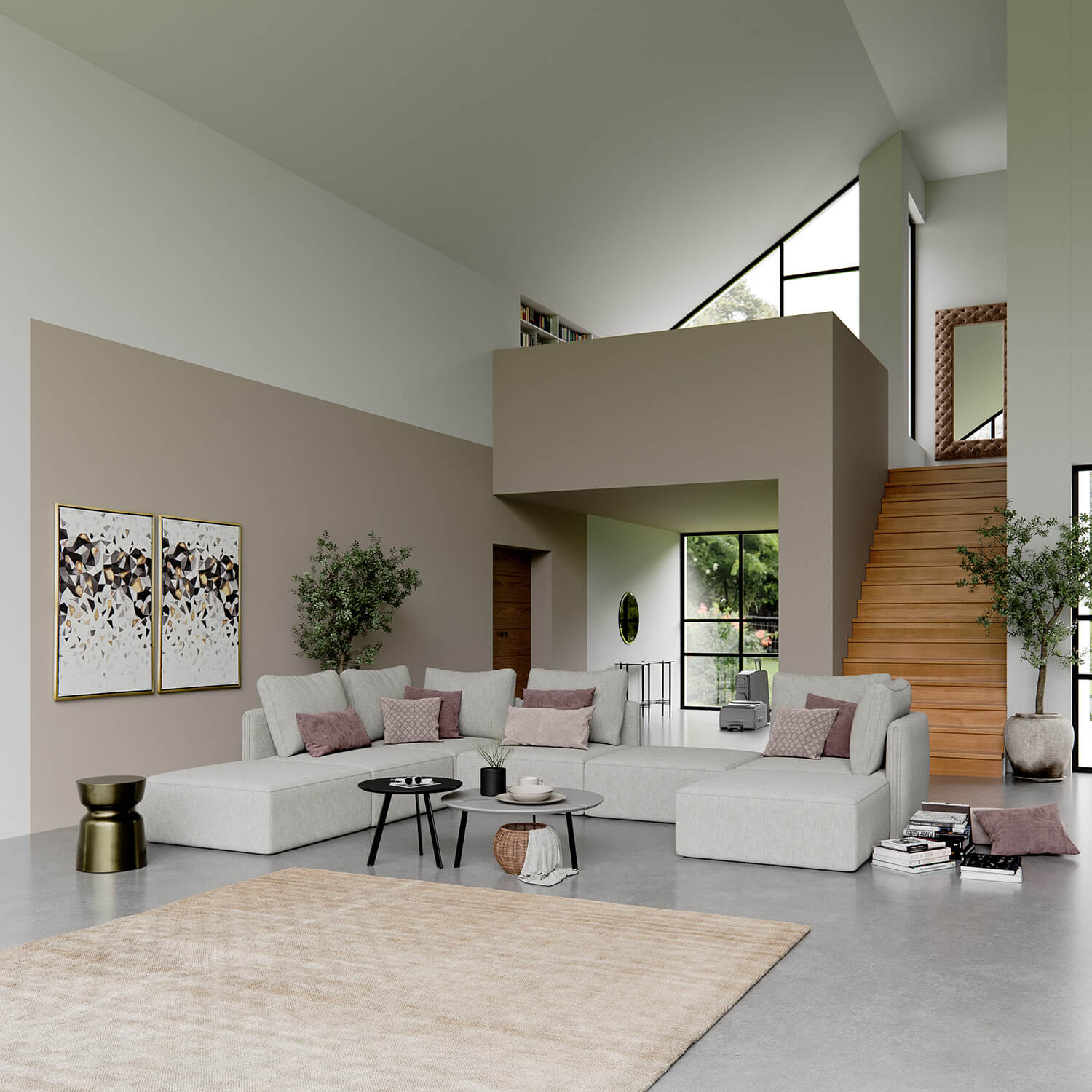 Nizza oil painting - exhibit