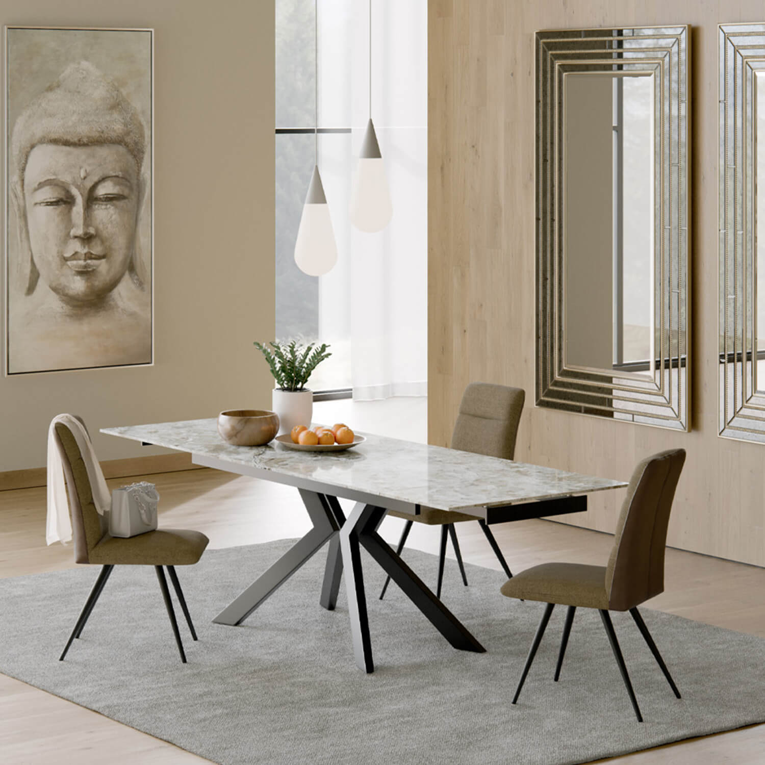 Giara unica pendant lamp