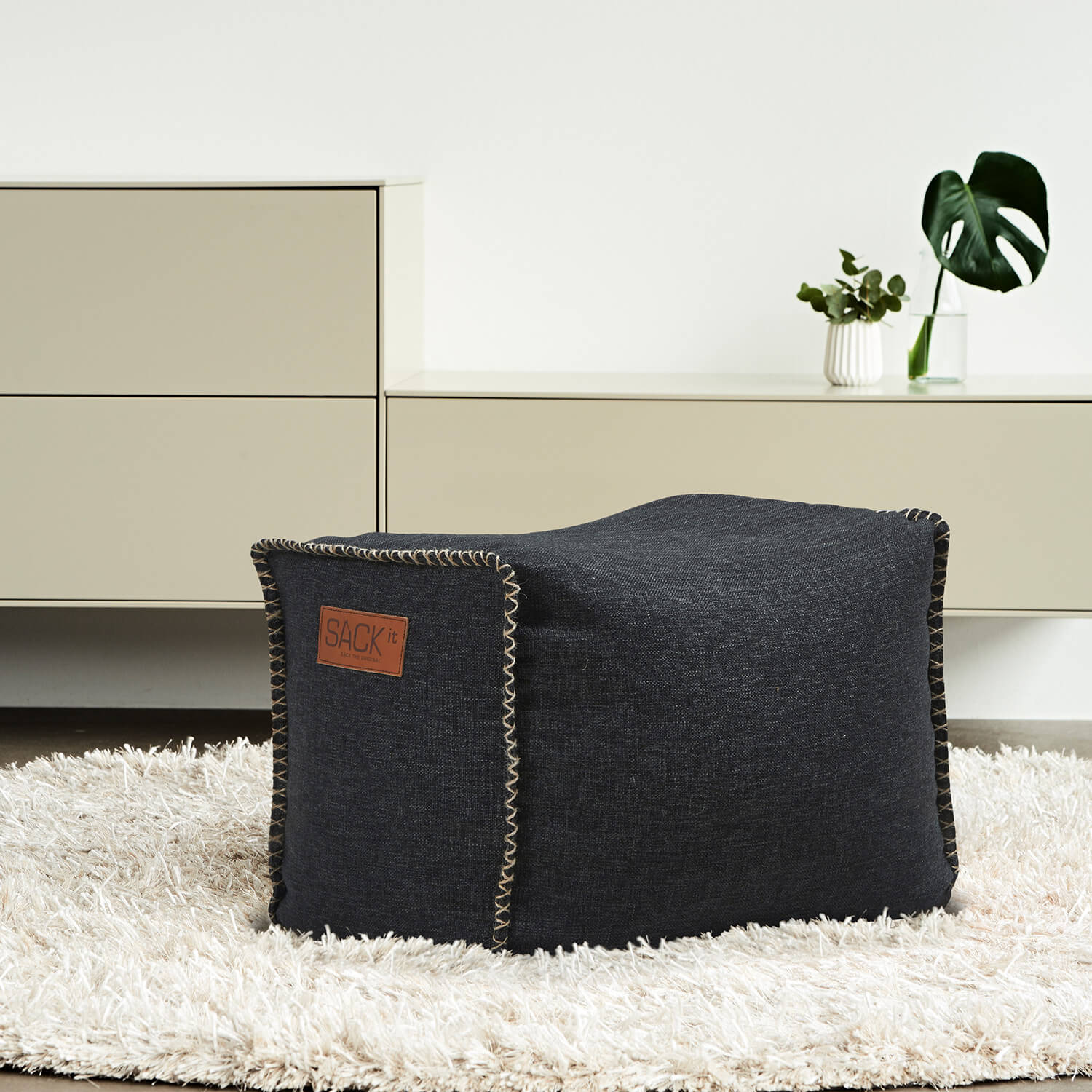 Cobana lounge square pouf