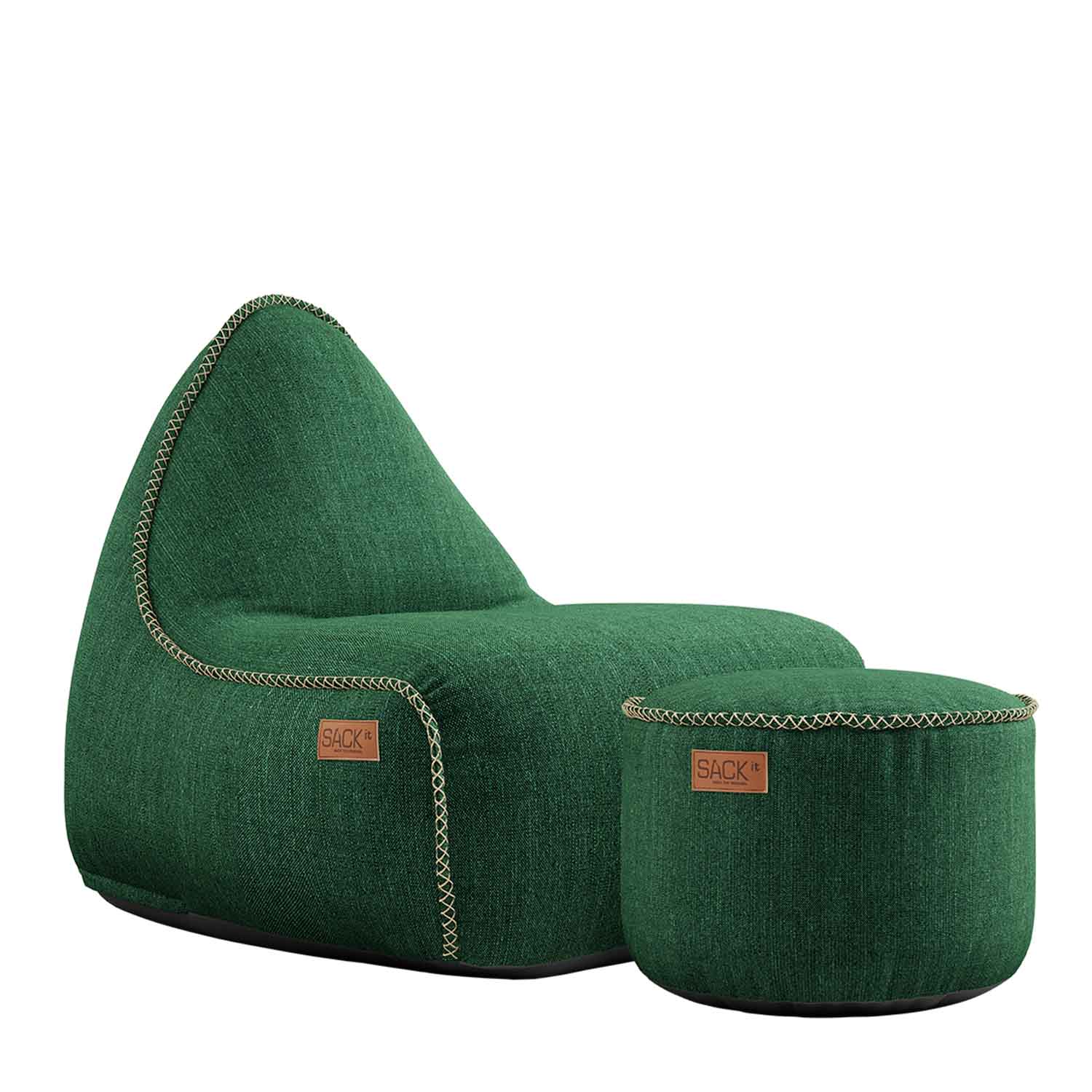 Cobana lounge chair & Pouf