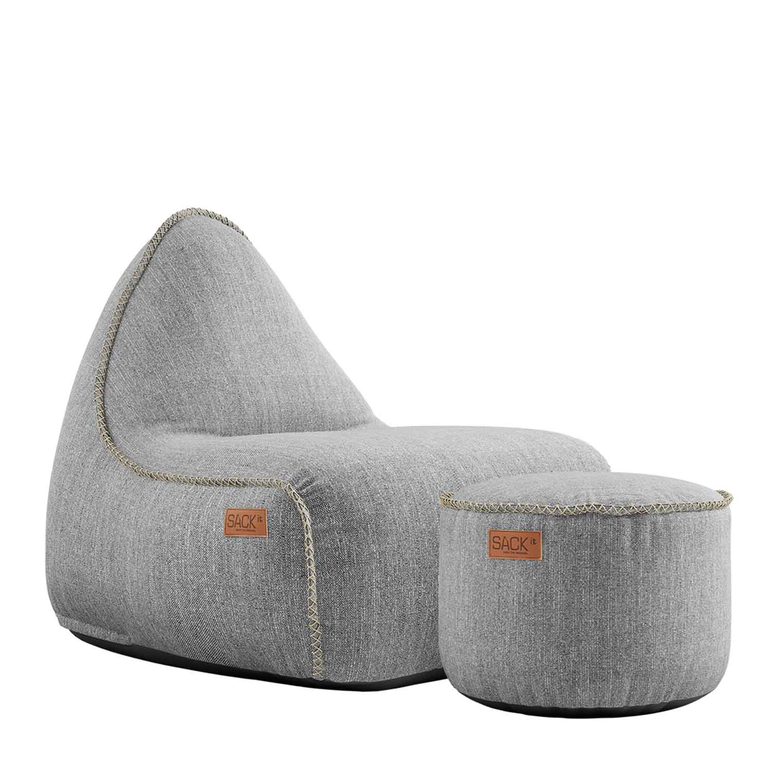 Cobana lounge chair & Pouf