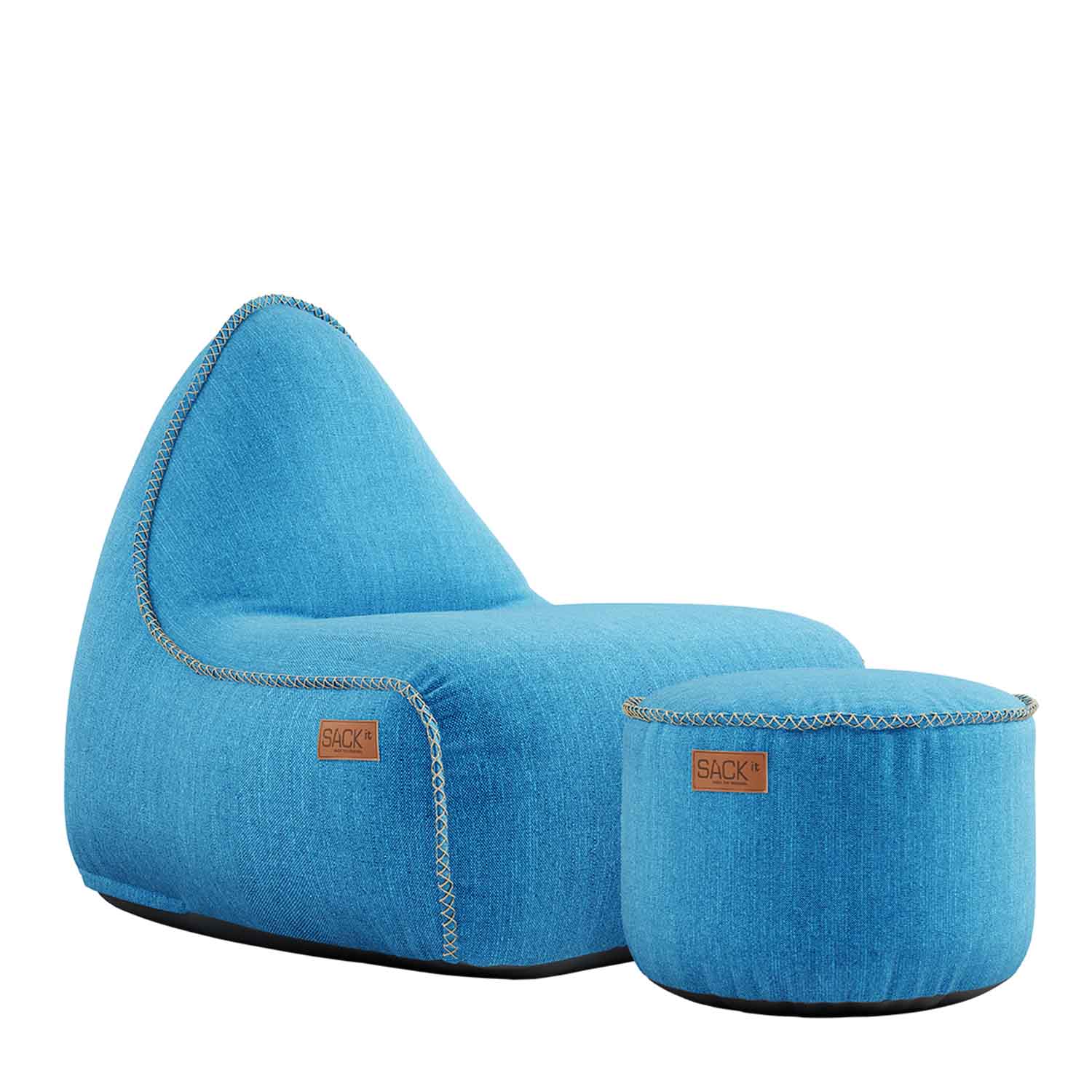 Cobana lounge chair & Pouf