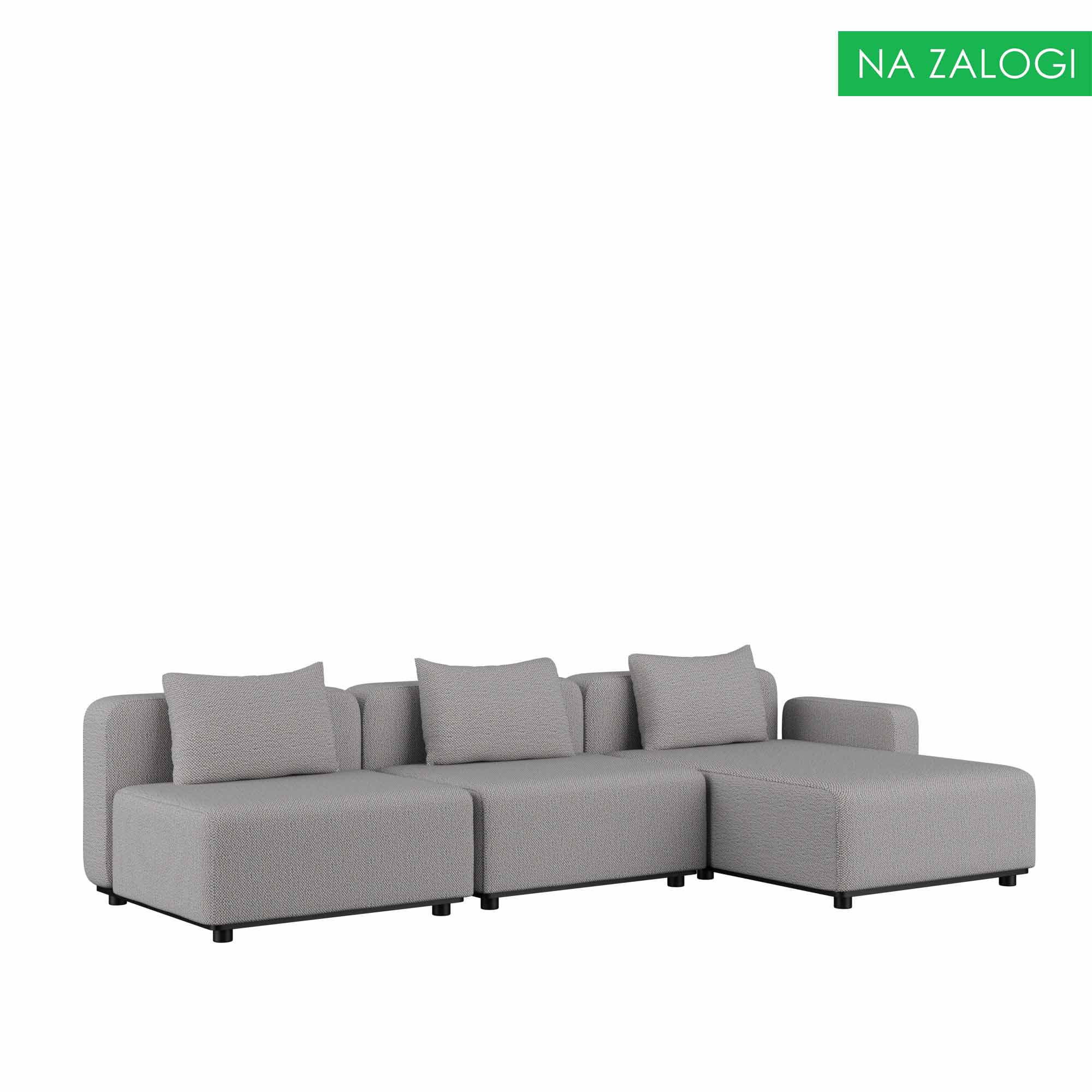 Cobana lounge sofa - with 1 armrest - exhibit