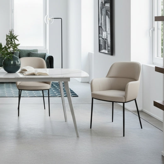 Marradi dining armchair l.grey