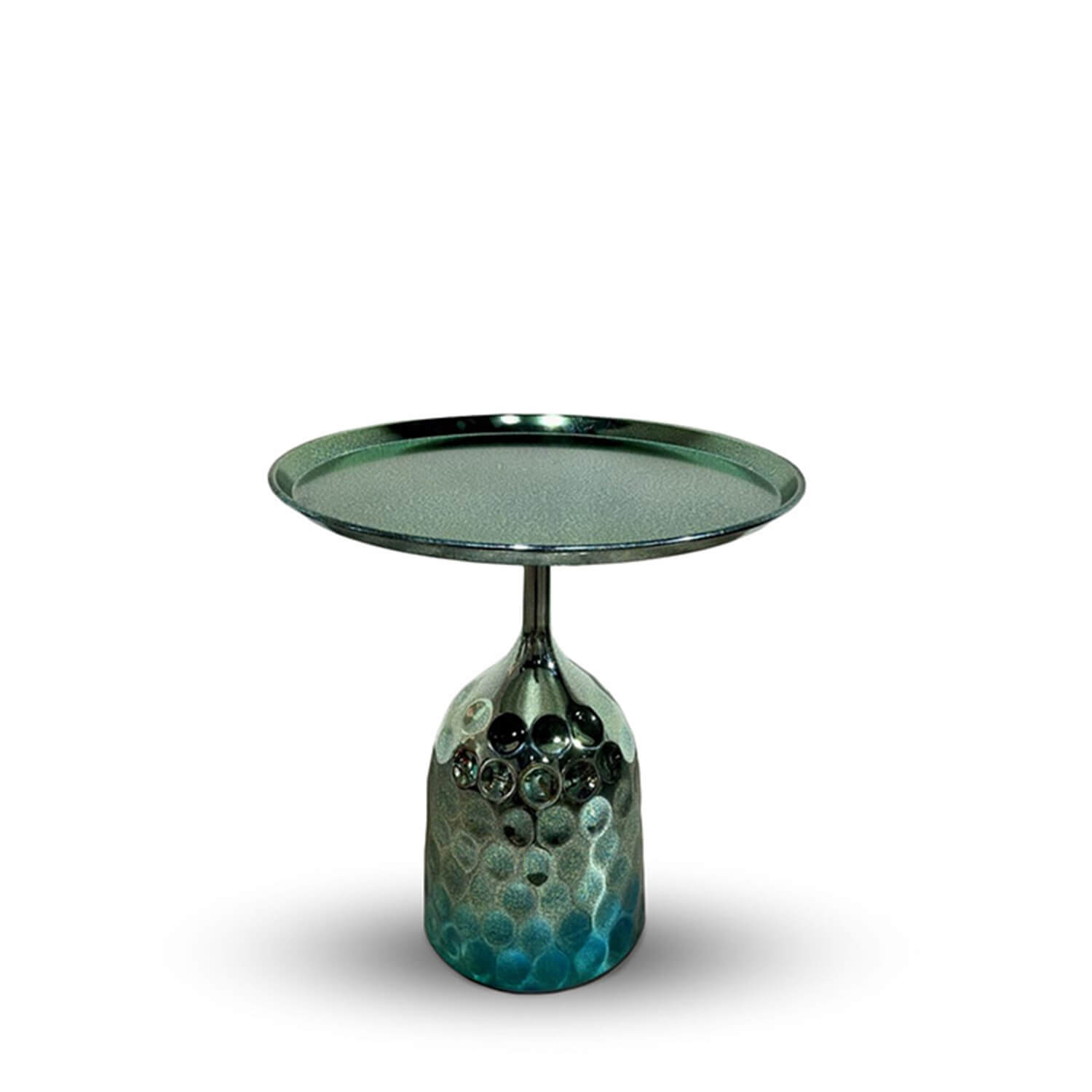 Fallonica side table turquoise - exhibit