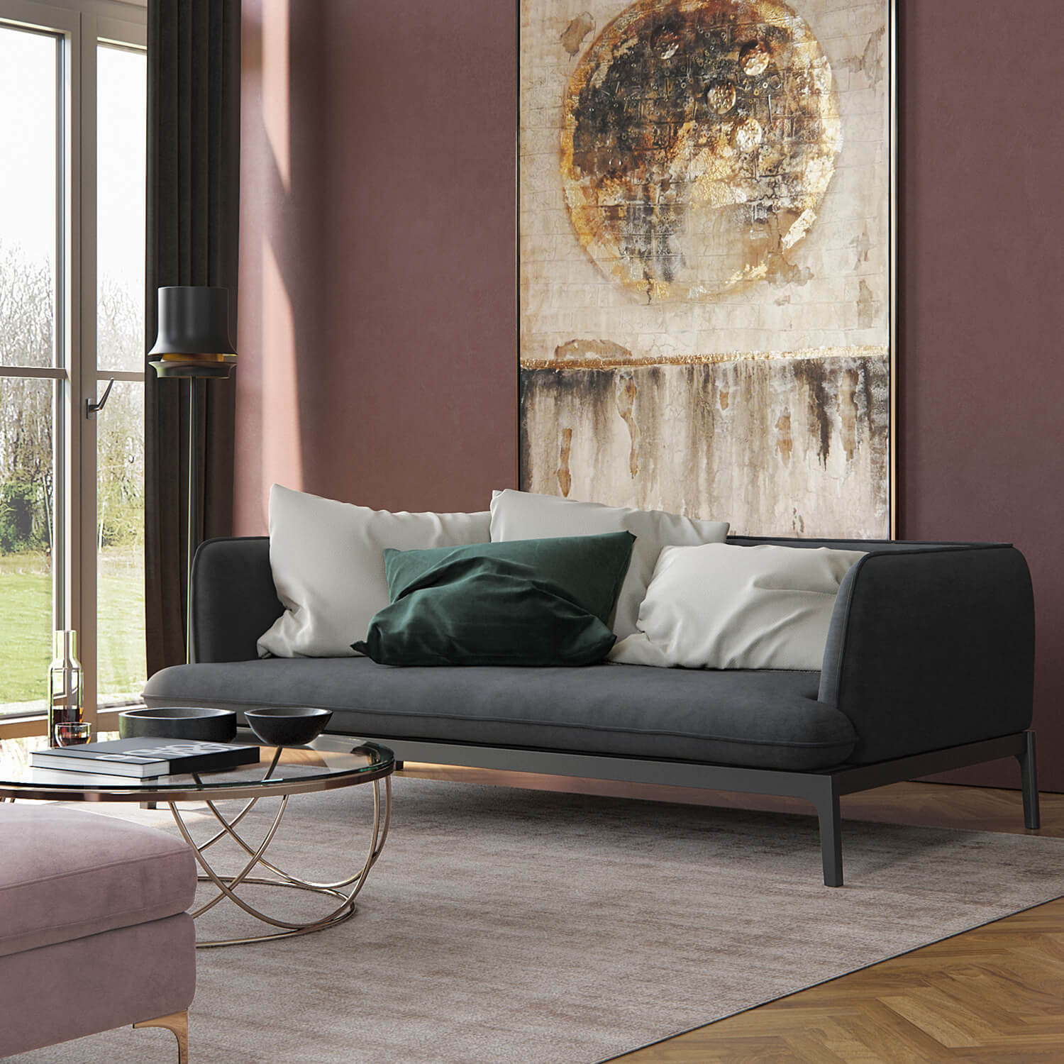 Valenza deep sofa