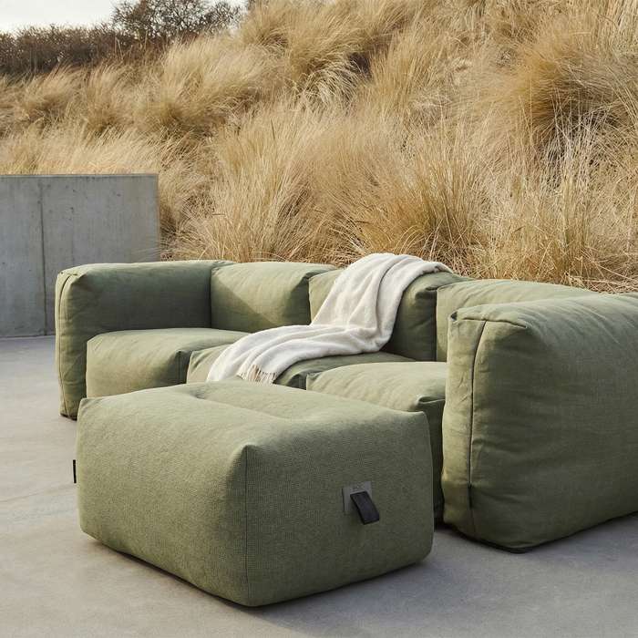 Soft lounge sofa - pouf