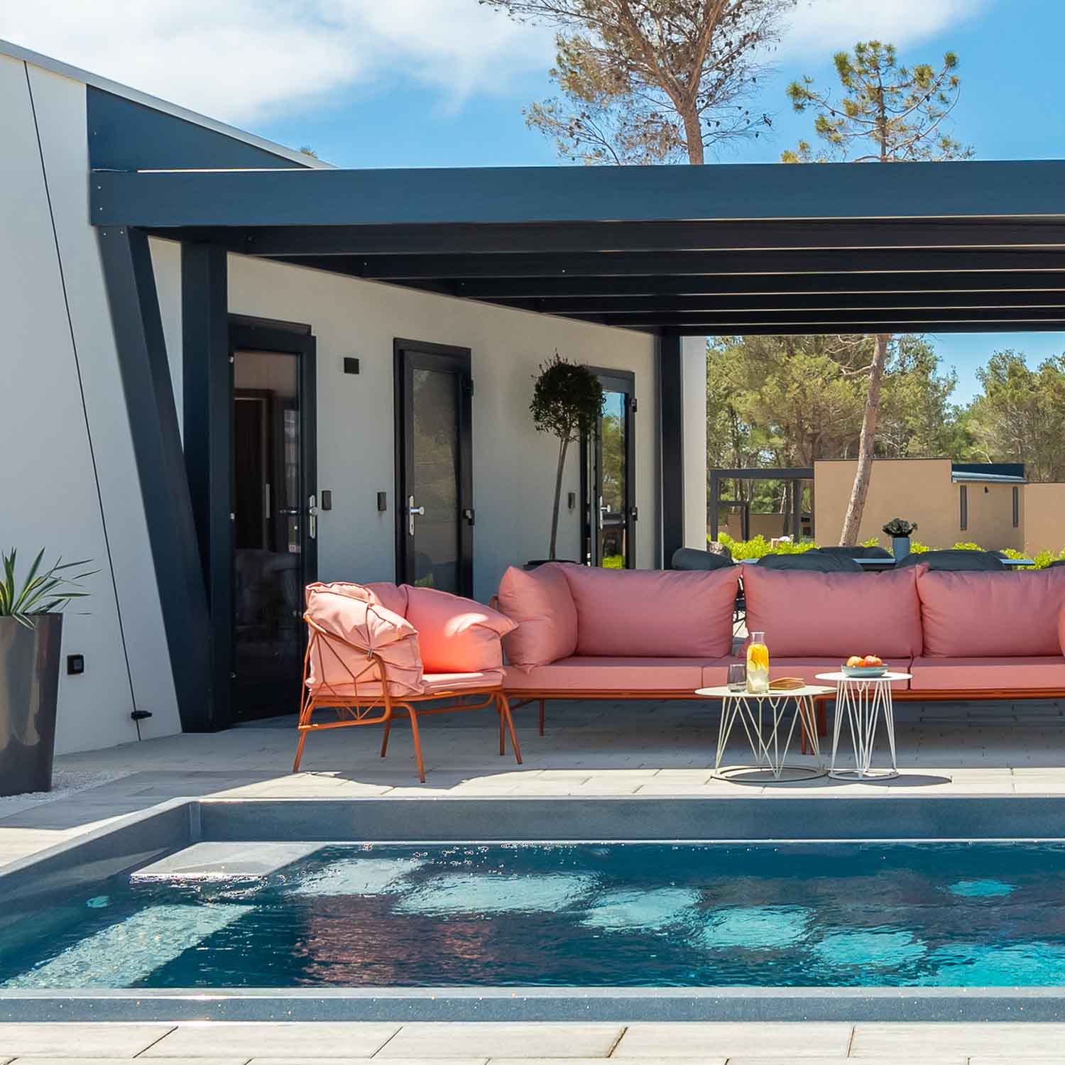 Vrtni fotelj Ataman mesh