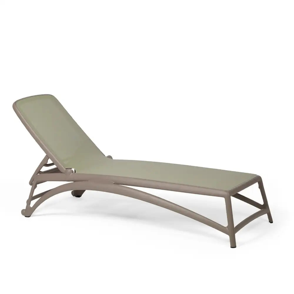Atlantico sunbed - Taupe / Agave green - Sunbed