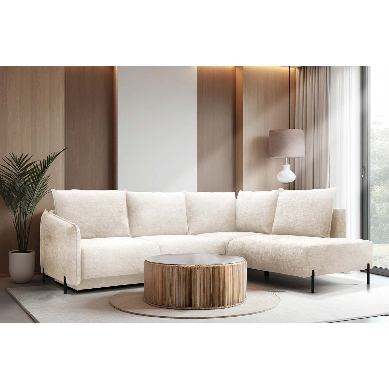 Sedežna garnitura Marsylia - s funkcijo ležišča - eksponat