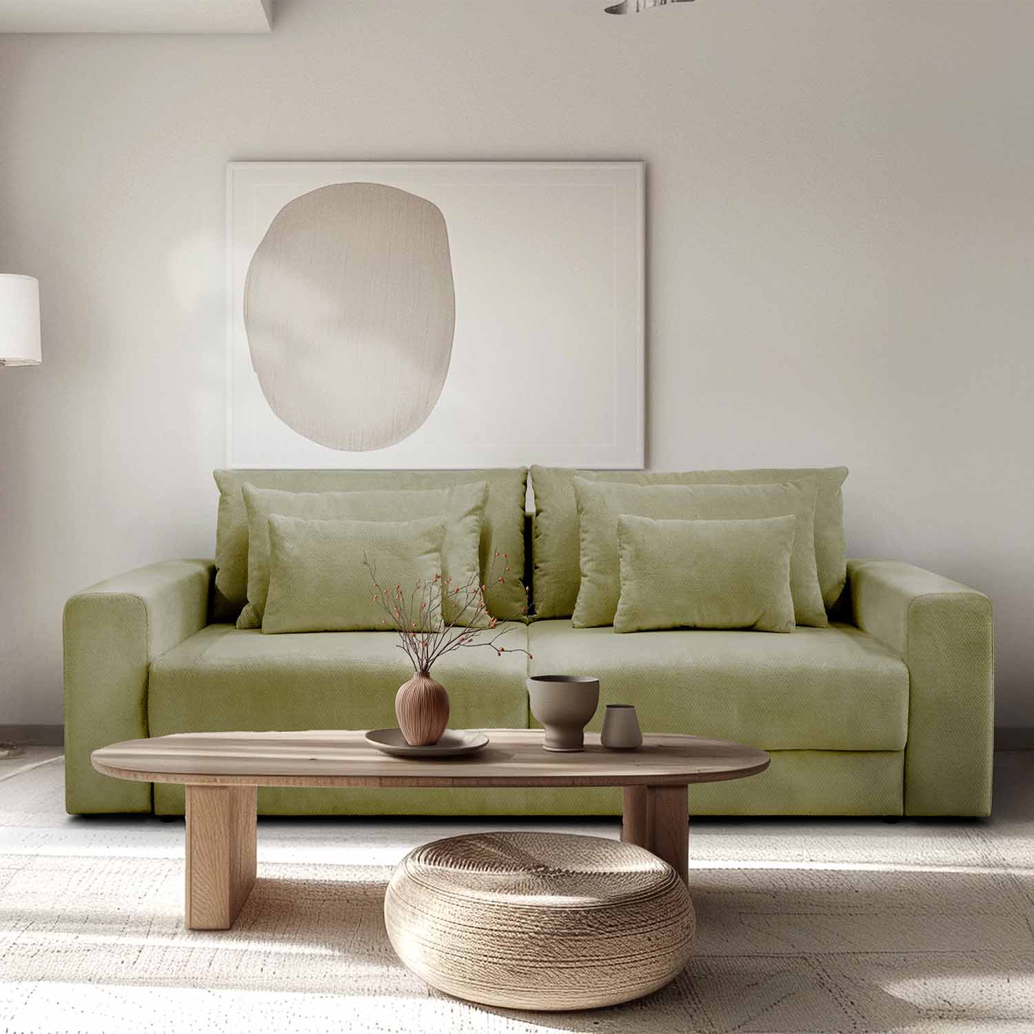 Mega sofa bed - exhibit