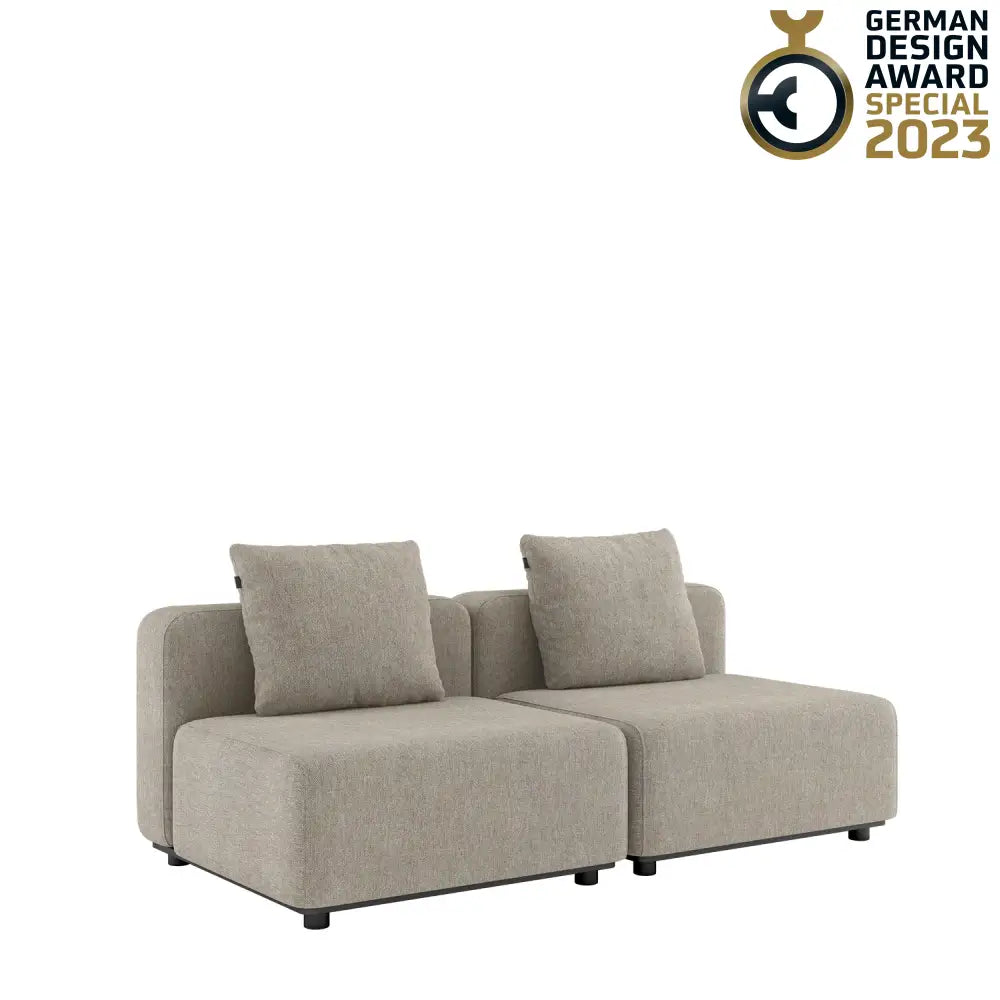 Cobana lounge sofa - 3 seater whitout armrest Kirra Sand Outdoor lounge sofa
