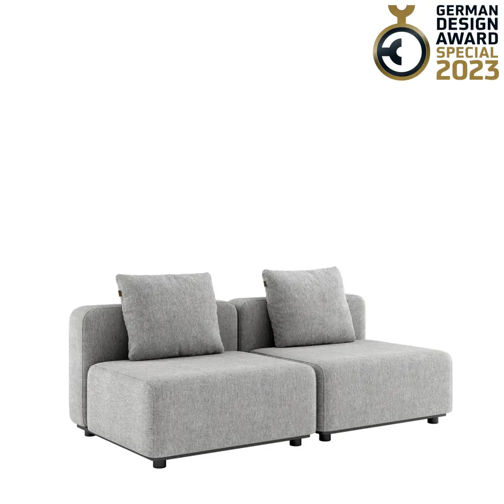 Cobana lounge sofa - 3 seater whitout armrest Sand Melange Outdoor lounge sofa