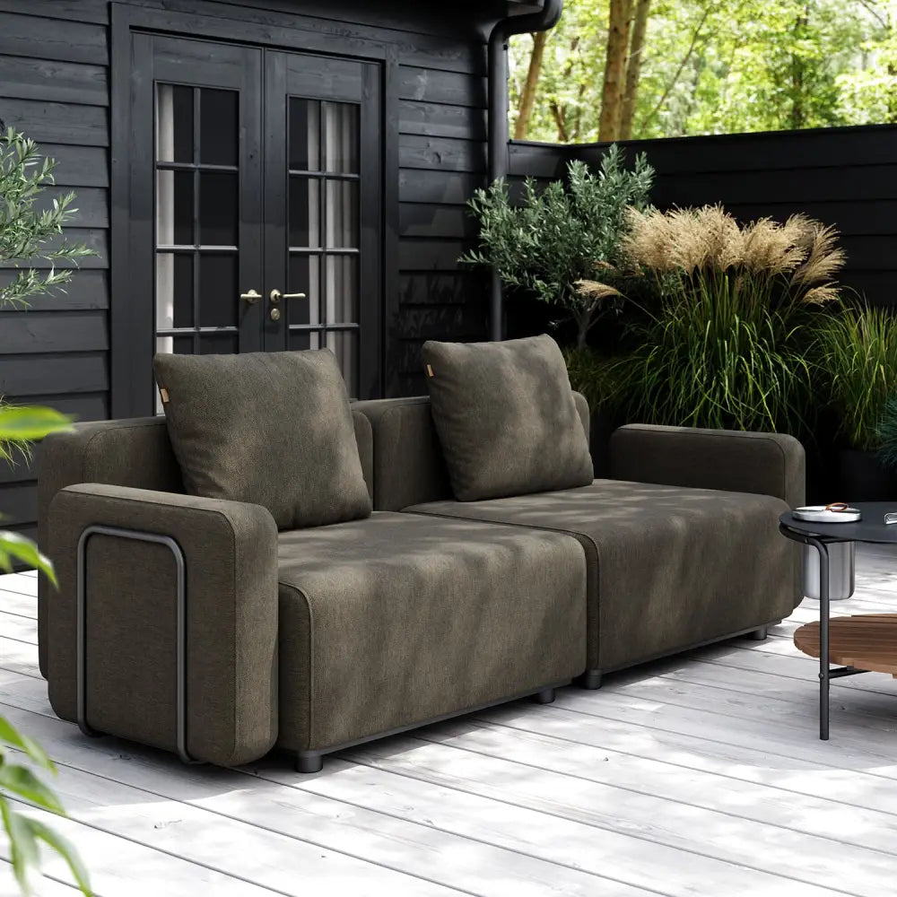 Cobana lounge sofa - 3 seater with armrest Outdoor lounge sofa