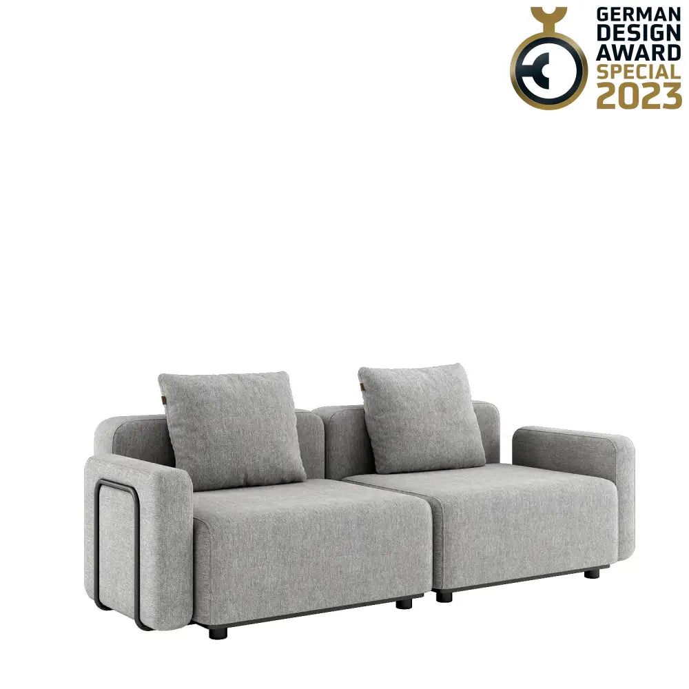 Cobana lounge sofa - 3 seater with armrest Sand Melange Outdoor lounge sofa