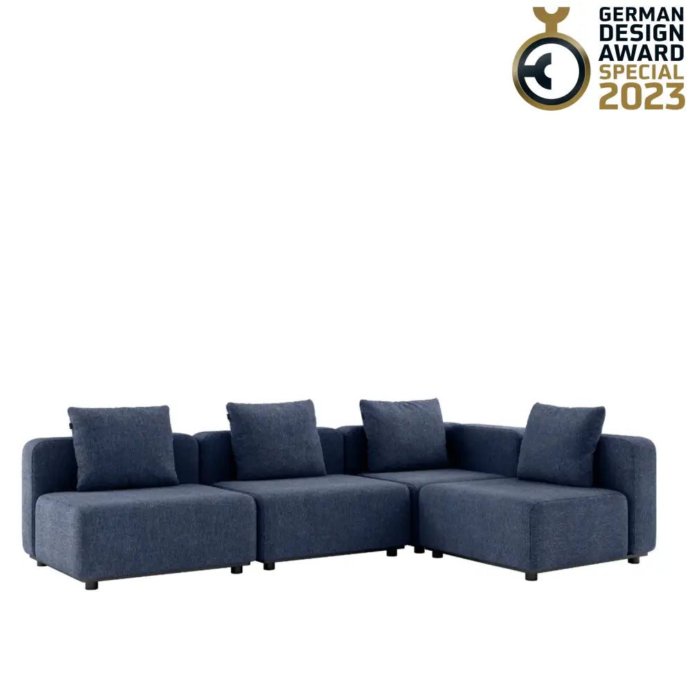 Cobana lounge sofa - 5 seater corner sofa Kirra Indigo Outdoor lounge sofa