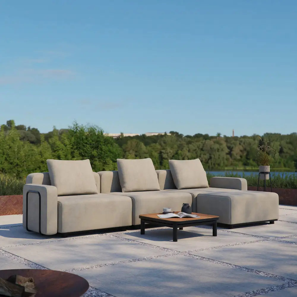 Cobana lounge sofa - Armrest Outdoor lounge sofa