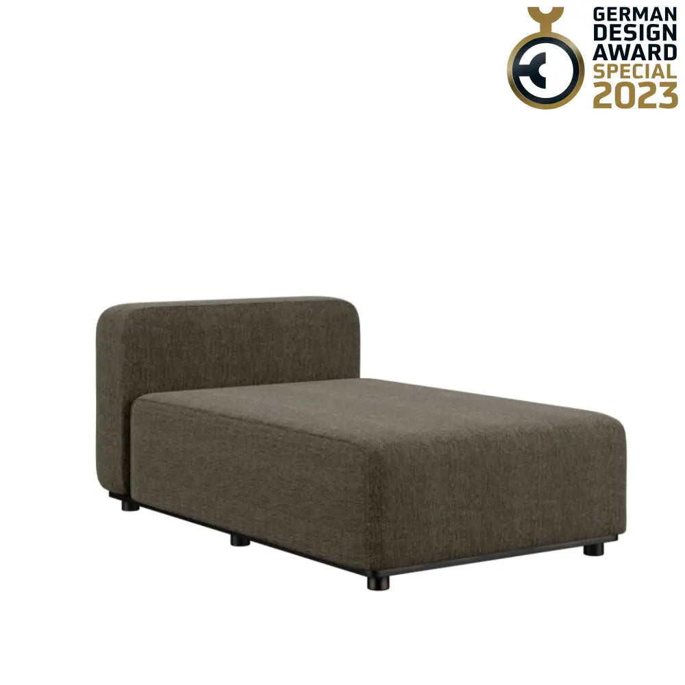 Cobana lounge sofa - Chaiselong module Brown Outdoor lounge sofa