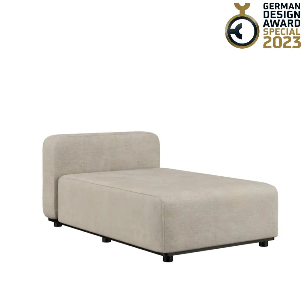 Cobana lounge sofa - Chaiselong module Kirra Sand Outdoor lounge sofa