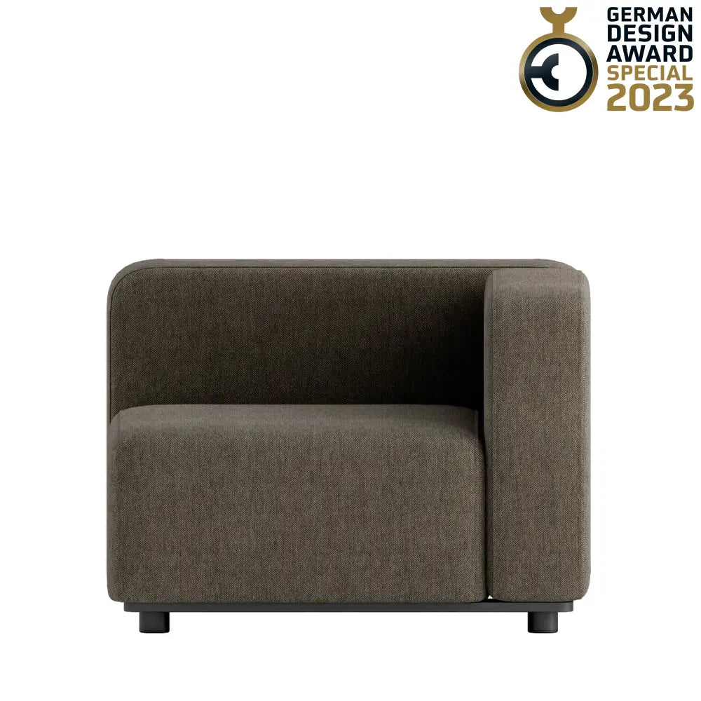 Cobana lounge sofa - Corner section Brown Outdoor lounge sofa