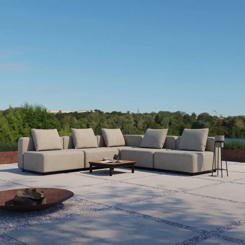 Cobana lounge sofa - Corner sofa whitout armrest Outdoor lounge sofa