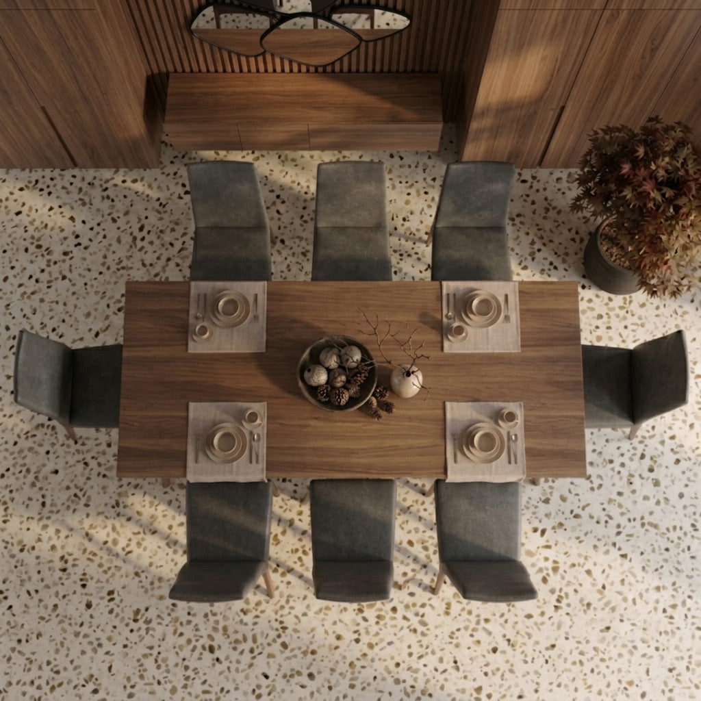 Conca dining table - exhibit