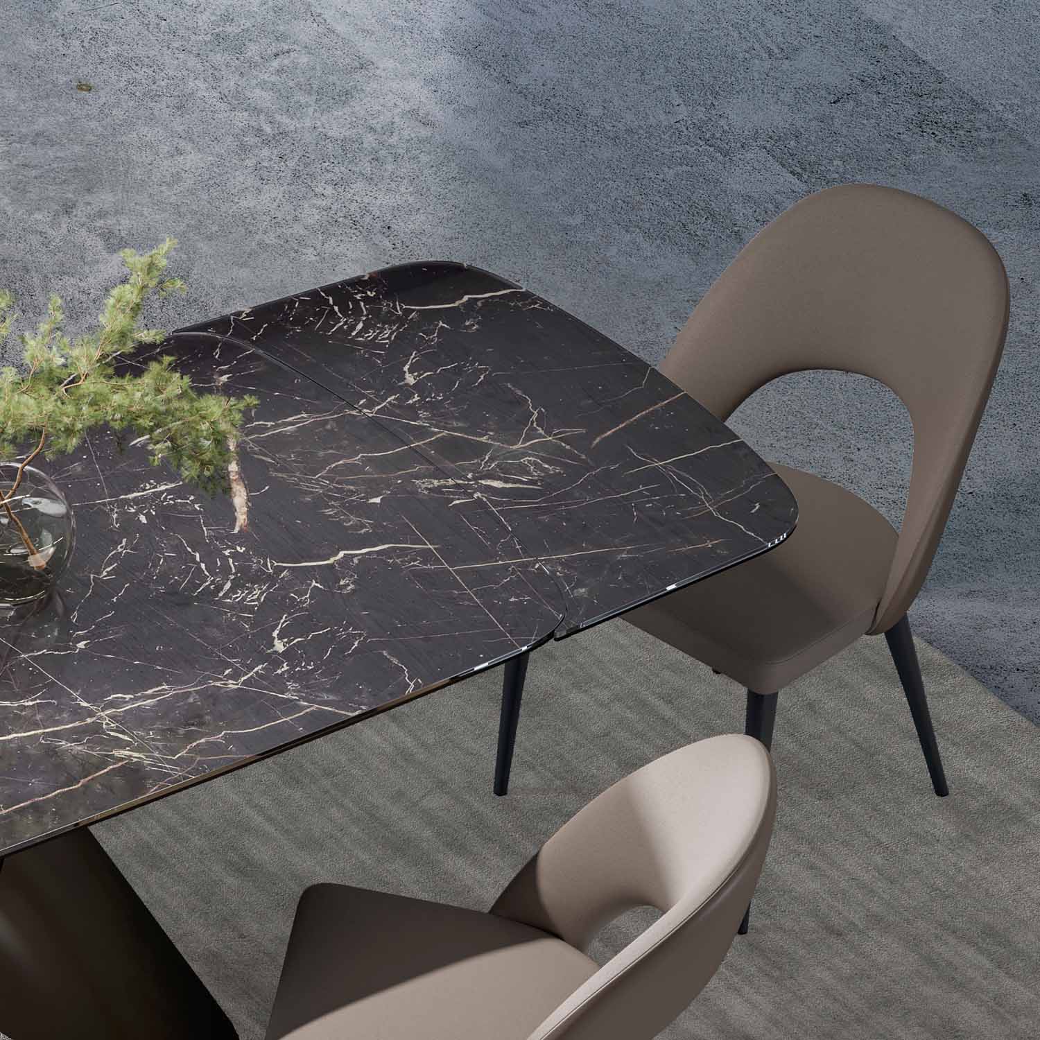Edessa extension dining table