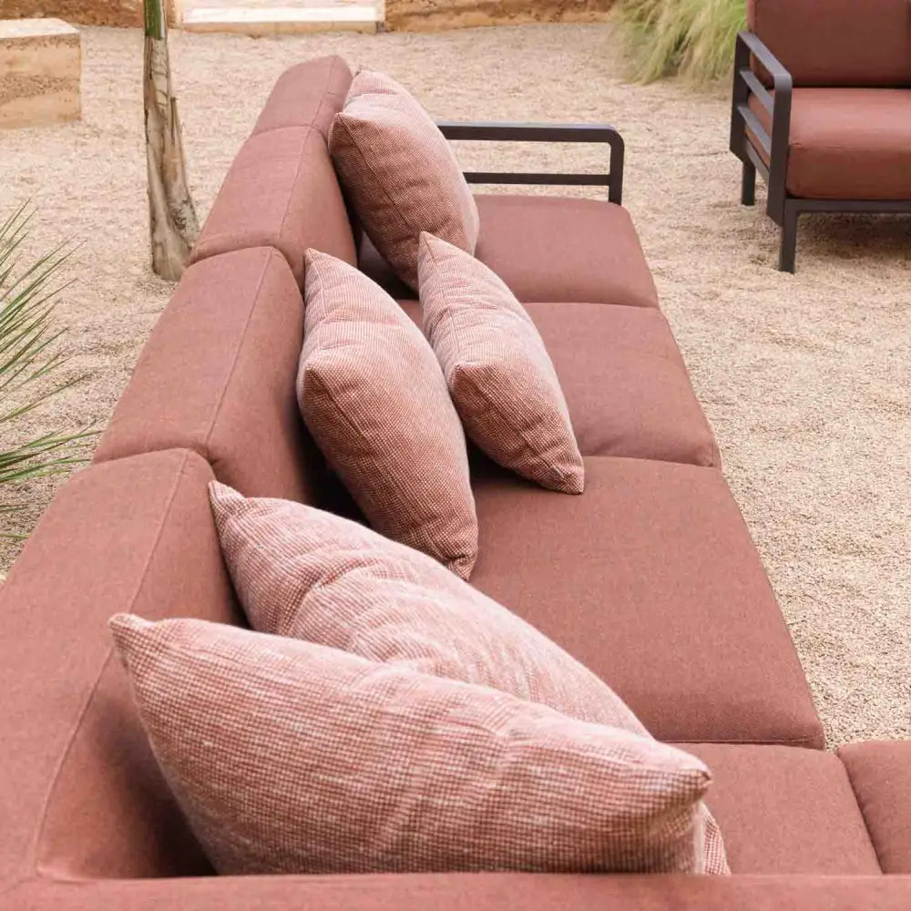 Maximo 5 sofa - Terra cannella - Outdoor lounge sofa