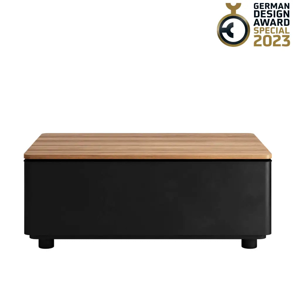 Patio storage table Outdoor coffee table