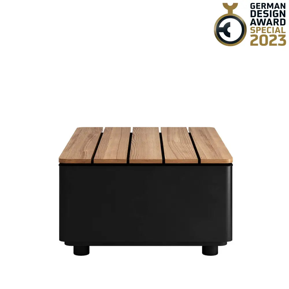 Patio storage table Outdoor coffee table