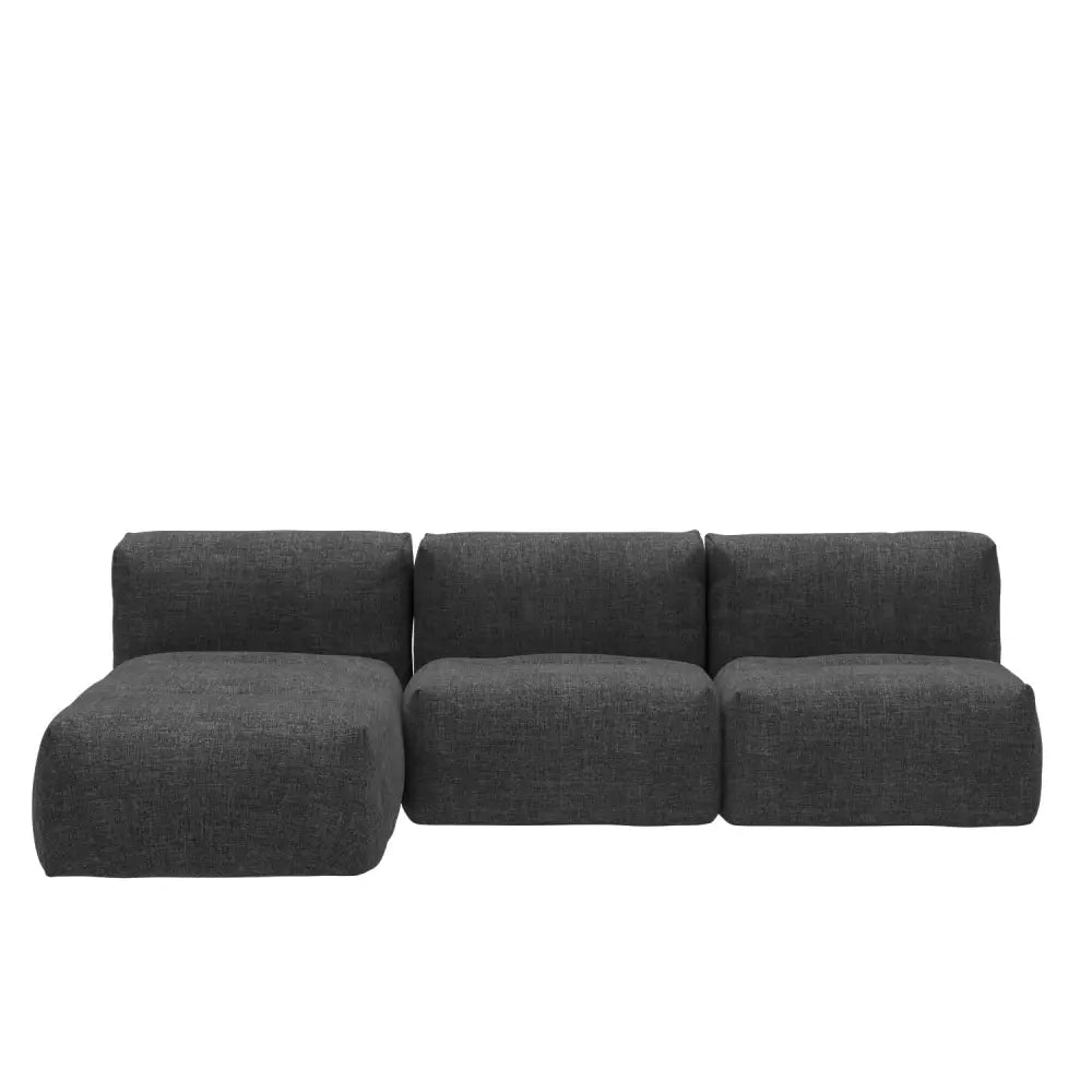 Soft lounge sofa - 3 Seater w/ Lounger Outdoor lounge sofa