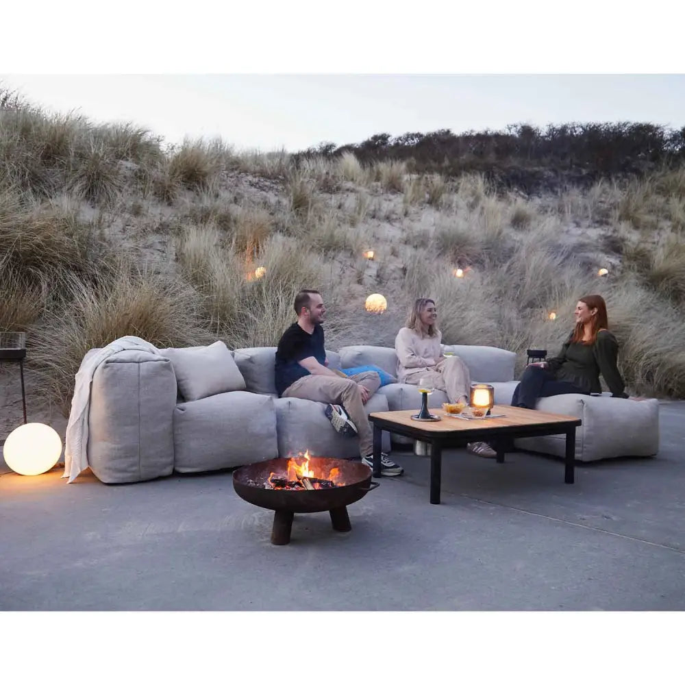 Soft lounge sofa - 3 Seater w/ Lounger Outdoor lounge sofa