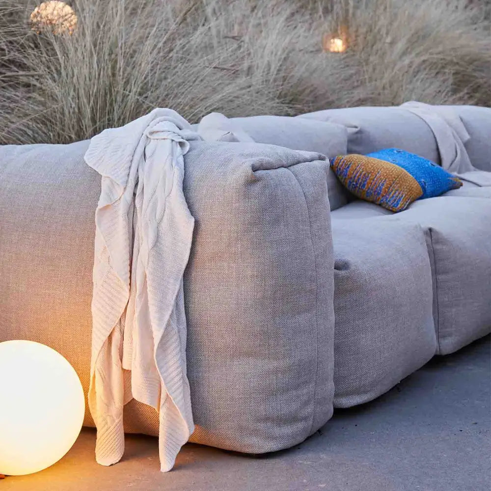 Soft lounge sofa - 3 Seater w/ Lounger Outdoor lounge sofa