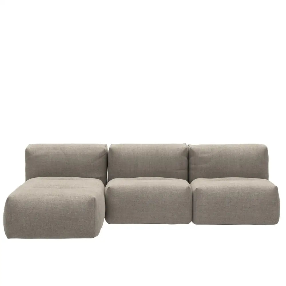 Soft lounge sofa - 3 Seater w/ Lounger Outdoor lounge sofa