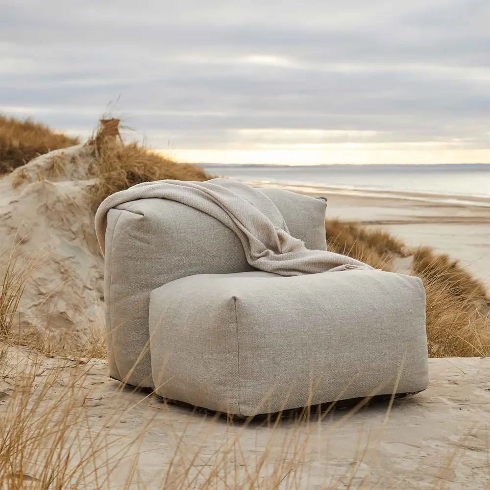 Soft lounge sofa - 3 Seater w/ Lounger Outdoor lounge sofa