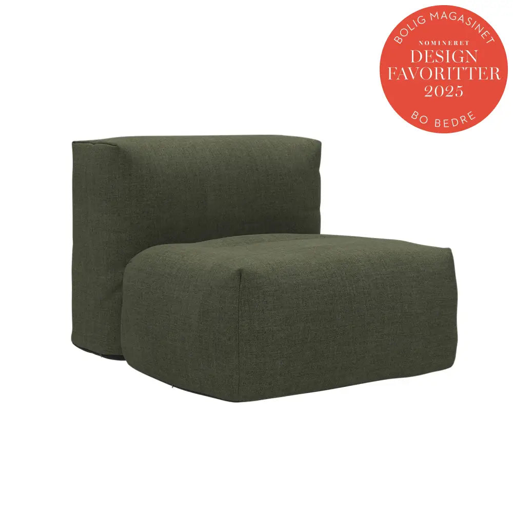 Soft lounge sofa - seat section Kirra Olive Outdoor lounge sofa