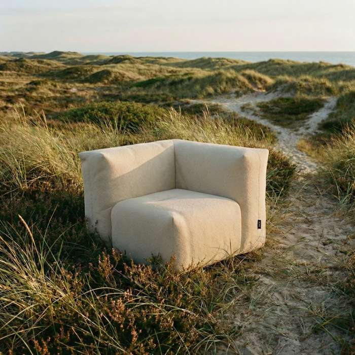 Soft lounge sofa - corner section