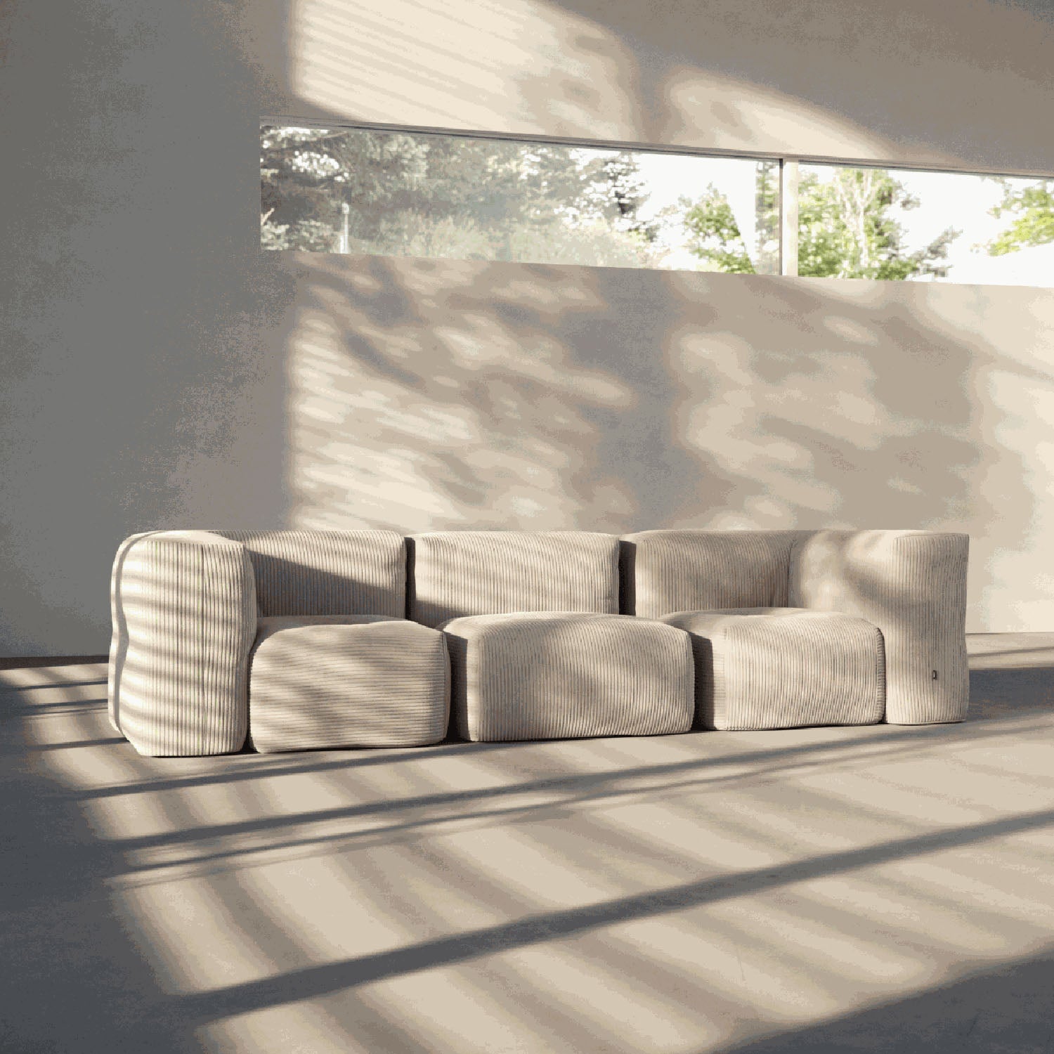 Modularna sedežna garnitura Soft - kotni modul